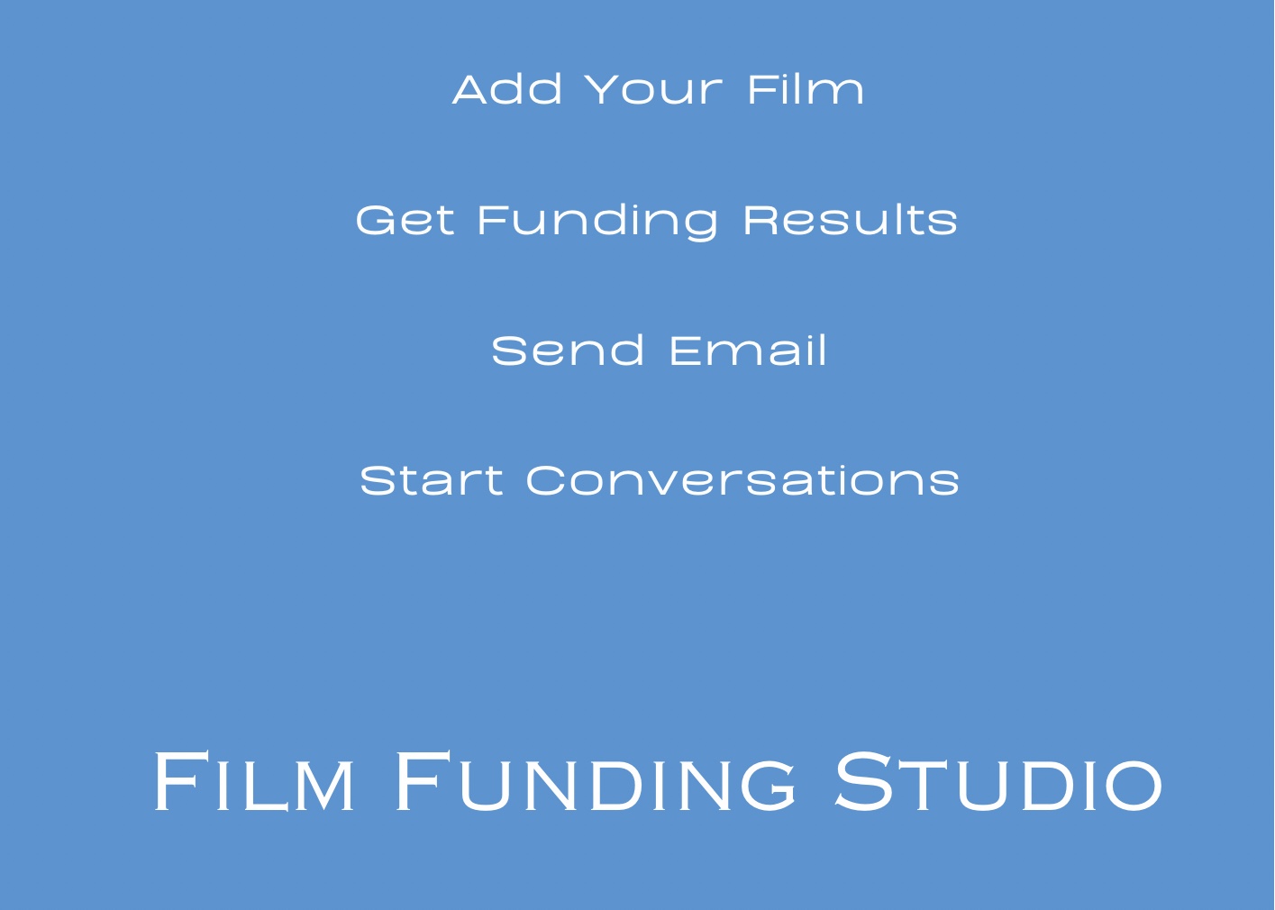 Film Funding Studio